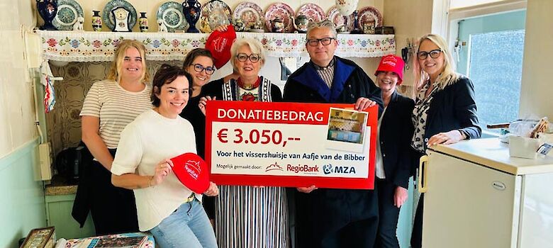 Eindresultaat crowdfunding 'Het vissershuisje van Aafje van de Bibber'